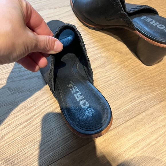 Sorel Black Sandals - Picture 3 of 4